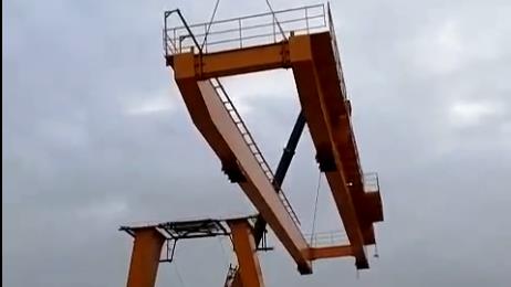 佛山綠建裝配雙梁龍門吊吊裝